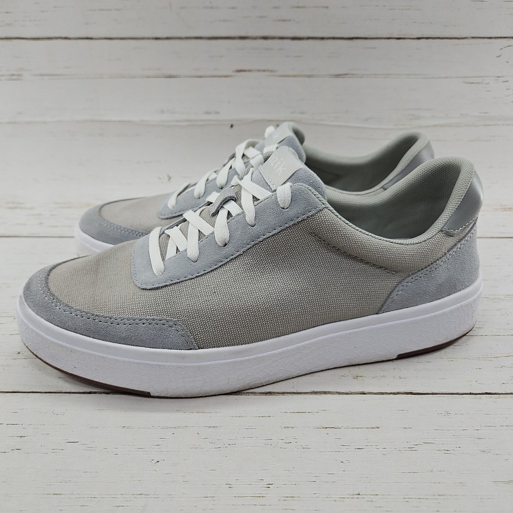 Kizik Prague Womens 10.5 Wide Mens 9 Wide Shoes Grey Athletic Sneakers